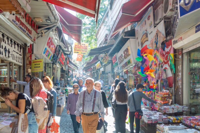 Istanbul,,Turkey,,14th,Of,October,2023,,Strawmat,Weavers,Market,In