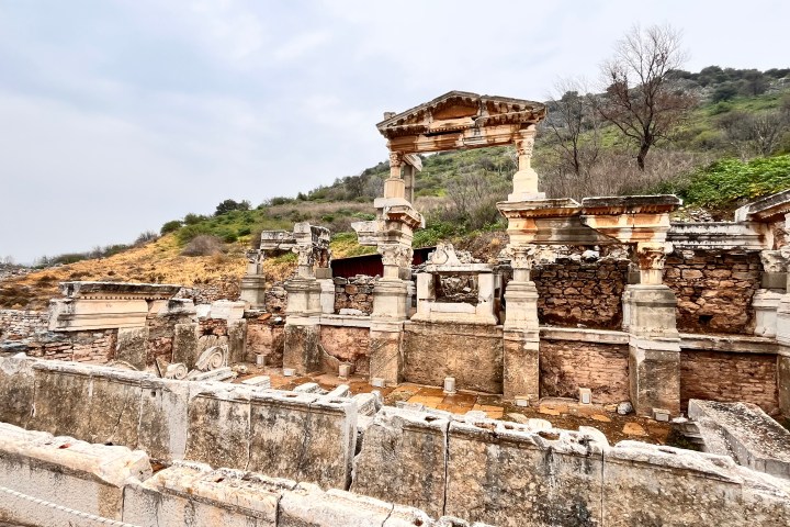 a castle on top of a building